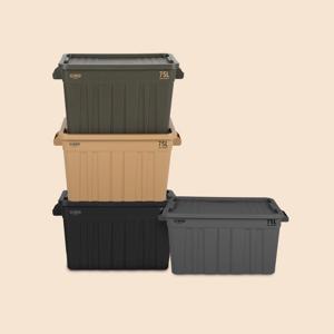 시그니처 실드박스 75L 캠핑리빙 수납박스