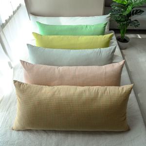20수 워싱선염 봄봄체크 대쿠션 대형 등쿠션 5colors, 4size