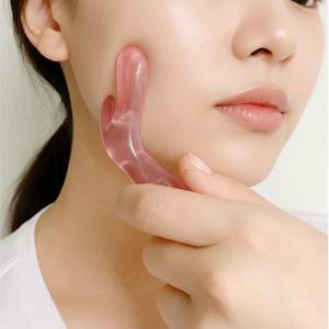 Y 괄사 미간 턱 얼굴 쇄골 림프순환 마사지기 RC-03
