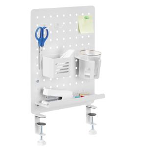 데스크 타공판 정리 책상 타공 스탠드 페그보드 풀셋트 클램프형