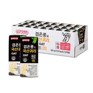 삼육두유 검은콩국산귀리 190ml 48개