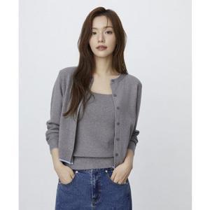 플라스틱아일랜드 [SET]나시 탑 +배색포인트 가디건 (PR3KG962)