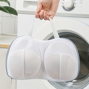 TEMU 두꺼운 메쉬 브라 세탁용 가방, 홈 볼 세탁 가방, 세탁기 전용 속옷 청소 가방, 속옷 메쉬 가방 할로윈, 크리스마스 선물