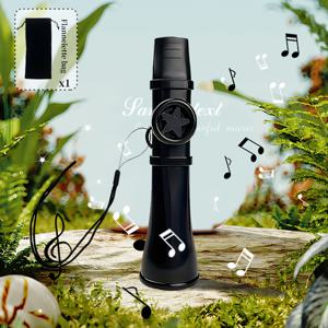 TEMU 1개 또는 2개의 전문가용 카주 플랜지, 플란넬 백 포함 - 전자악기 교체용 메모브레인 없음, 휴대용 음악 악기, 광택 마감 - 성인 및 초보자, 기타리스트, 파티, 카라오케, 재미에 이상적 - 레드/블랙 색상 옵션 - 음악 애호가를 위한 완벽한 선물, 스타일리시 액세서리, 내구성 있는 구조, 사용하기 쉬운 제품, 어른 초보자용