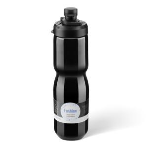 TEMU 680ml 스테인리스 스틸 스포츠 물병 - 누수 방지, 열 및 냉 음료용 단열, BPA 프리, 사이클링 및 야외 활동에 적합, 빠른 수분 공급을 위한 이지-플립 뚜껑 포함