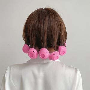 TEMU 10개 비열기 컬링 아이언, 모든 머리 유형에 적합 - 스타일링 및 영구 컬링을 위한 비열기 컬링 아이언