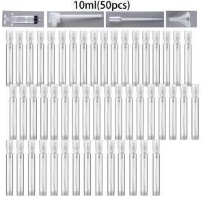 TEMU 5ml10ml 유리 향수 분사 스프레이 병 - 휴대용, 누출 방지 여행 용기, 향수 및 필수 오일을 위한 투명 플라스틱 스프레이 캔, 향수 분사기 | 투명 디자인 | 유리 재질