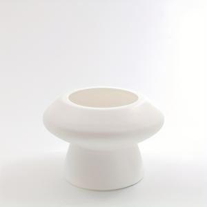 TEMU 1개 스칸디나비아 화이트 화분 - 모던 수경재배 플랜터, 가벼운 플라스틱 실내/야외 데스크탑 꽃병, 홈 데코, 거실, 사무실용 창의적인 물문화 예술 저장, 스타일, 내구성 있는 화분, 인테리어 디자인용 장식 화분