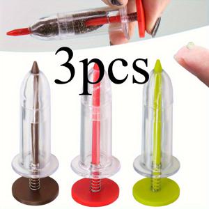 TEMU 3pcs 경량 손잡이식 정원 씨앗기계 도구 - 작은 씨앗 및 그늘에 있는 식물에 적합, 실내/실외 사용, 사용하기 쉬운 현대적인 디자인, 심기 액세서리