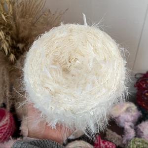 TEMU 50g 선셋 카니발 시리즈 핸드다이 엉덩이, 꽃무늬 롱 플리스 혼방 DIY 패션 스웨터, 스카프, 장갑 & 크로셰 액세서리용 – 초장수피부 부드러운 털빠짐 없는 뜨개질 실, 할로윈 선물 공예실