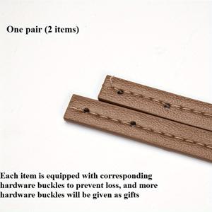 TEMU 2pcs 내구성 있는 가죽 넓은 어깨 스트랩, 30.51 x 0.59 인치 - 여성용 다용도 DIY 가방 액세서리, 팔찌 가방, 핸드백, 크로스바디 가방 및 더 많은 것에 이상적 - 교체 부품, 공예 용품, DIY 지갑 만들기