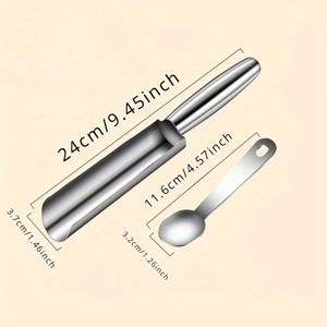 TEMU 1세트 스테인리스 스틸 미트볼 & 팔라펠 메이커 - 논스틱, 완벽한 모양의 미트볼을 위한 6구획이 있는 사용하기 쉬운 미트볼러, 반죽, 소르베트 쌀볼 등 가정 요리에 이상적, 미트볼 메이커 도구