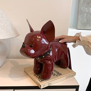 TEMU 귀여운 프렌치 불독 캐릭터 가방, 2024 트렌디한 패션 숄더 크로스바디 새티어 인형 강아지 여성용, 패션 액세서리,캐주얼 백,풍자 스타일,장난기 넘치는 디자인,가벼운 지갑,조절 가능한 스트랩,스타일리시 핸드백,동물 프린트 가방,개 애호가,캐주얼 웨어|힙색