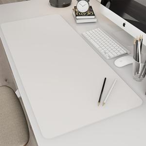 TEMU 1개 마우스패드, 인조가죽 사무용 데스크매트, 세탁 가능한 키보드 패드, 심플한 단색 PC 패드, 사무실/책상/식탁에 적합, 청소가 쉬운 데스크 & 마우스패드 세트, 귀여운 디자인 대형 마우스패드 (), 초대형 게이밍 및 오피스용, Modern Offi Decor, 디자인|컴퓨터책상