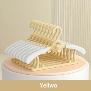 TEMU 아기 옷걸이 미끄럼 방지 플라스틱 어린이 옷걸이 메탈 아기 옷걸이 아이 코트 확장 가능 5/10개 세트|행거|아기한복