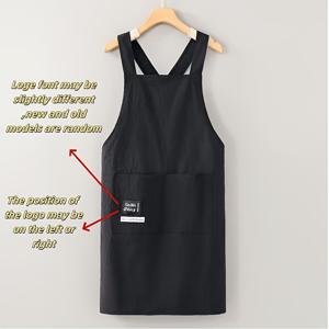 TEMU 1pc [3가지 색상 선택 가능] 남녀공용 새로운 크로스 스트랩, 대형 포켓 디자인 가정용 아프론, 가정용 주방, 정원 디자인, 베이킹 작업복, 모든 계절에 사용 가능