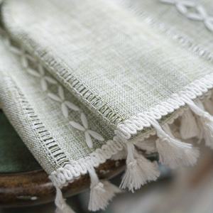 TEMU 1pc 회색 녹색 커튼, 농가 침실 주방 거실 커튼, 침실 사무실 주방 거실 공부 홈 데코, 방 장식