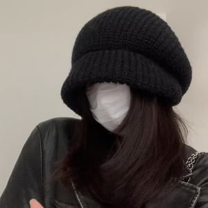 TEMU 단색 컬러 Slouchy Beanie With Brim 트렌디 Coldproof 해골 모자 여성용 경량 신축성있는 따뜻한 Beanies 가을/겨울