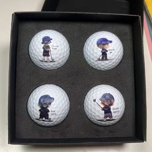 TEMU 골프 애호가의 즐거움: 고무 공이 포함된 독특한 선물 세트 - 생일, 휴일 및 특별한 날에 완벽함 - 우아한 선물 상자 포함