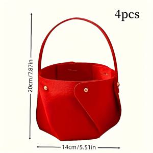TEMU 4pcs 아트 데코 스타일의 천 스토리지 바구니, 오발형 다용도 비수면 방지 손잡이가 있는 뚜껑이 있는 바구니, 가정 및 사무실 조직용