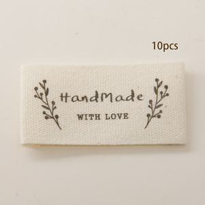 TEMU 10개 손수제작 소재 라벨, 검은 곰, 자수기 및 꽃 디자인 - DIY 자수 태그, 공예, 선물 및 개인화, 자수 액세서리 | 자수 라벨 | 내구성 있는 소재