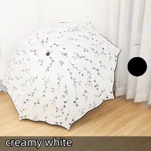 TEMU 여성용 대형 접이식 우산 1개, 크랩애플 꽃무늬 디자인의 8-리브 수동 개폐식, 햇볕과 비 날씨에 적합한 가볍고 휴대하기 쉬운 스타일리시 우산, 야외 보호용 장식적인 우산, 내구성 있는 캐노피