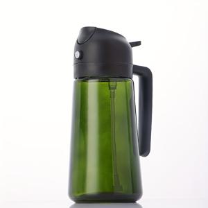 TEMU 1팩 누수 방지 오일 스프레이 병 - BPA 프리 플라스틱 미스트 스프레이어, 50ml(1.65oz) 드립방지 올리브오일 디스펜서, 건강한 튀김 & 로스팅용, 손세척 전용, 크리스마스 주방 필수품, 요리용 오일 스프레이 병, 현대적인 주방 용품|오일스프레이