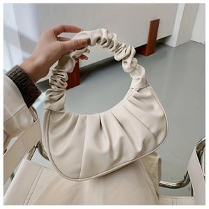 TEMU 여성용 WosBag2025 우아한 핸드백 - 합성가죽 파우치, 일상 & 공식 이벤트를 위한 소형 수납 가방, 세련된 선물 (화이트) - 쉽게 청소할 수 있는 합성가죽, 핸드백, 고품질 브랜드 클러치 퍼스, 엘레강츠하고 클래시한