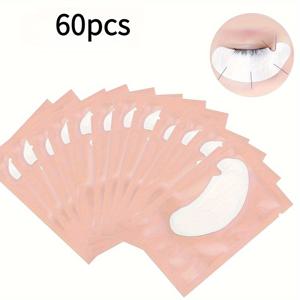 TEMU 100/60 하이드로겔 속눈썹 패치, 알레르기 예방용 눈가 젤 패드, 뷰티 도구, 아이리디스 메이크업 액세서리