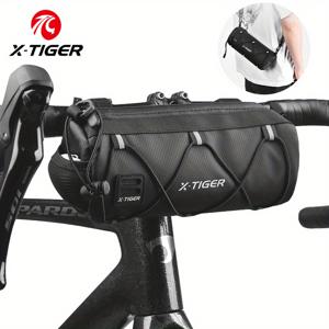 TEMU XTiger 자전거 핸들바 백 - 아웃도어 백팩, 숄더백 또는 전면 파니에로 사용 가능