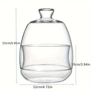 TEMU 분할형 2-In-1 이끼 식물 랜드스케이프 병, 분재, 실내, 데스크탑 랜드스케이프 병, 창의적인 DIY 녹색 식물 장식, 휴일 장식, 거실, 침실, 현관, 서재 장식에 적합