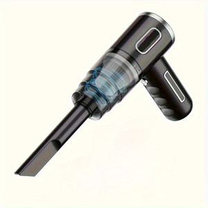 TEMU 1pc 강화된 사이클론 흡입력, 무선, USB 충전식, 리튬 배터리-폴리머, 50dB 낮은 소음, 3.2KPa 흡입력, 집, 사무실, 여행, 자동차 및 더 많은 것을 위한 컴팩트하고 휴대 가능한 전기 청소기 - ABS 레진 소재, 필터, ≤36V 작동 전압