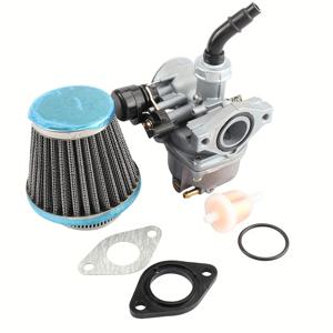 TEMU 50, 70, 90, 110cc ATV 쿼드 및 모페이드용 공기 필터 포함 카뷰레이터 PZ19 19mm
