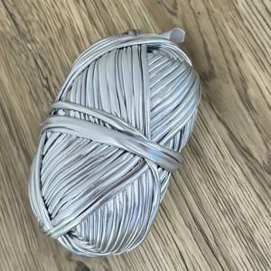 TEMU 1개/텍스처 천 라인 수제 DIY 짜임 가방 소재, 발광 밝은 재질, 지갑 만들기용