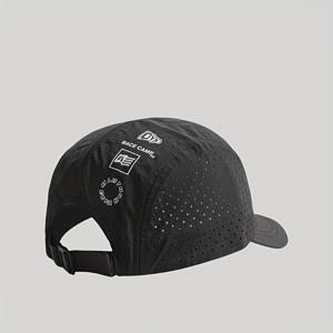 TEMU 1팩 가벼운 통기성 야구 모자 - 빠른 건조 100% 폴리에스터 메쉬 백, 통풍식 식스 패널 디자인, 손세탁 가능, 블랙