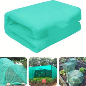 TEMU 메쉬 천 정원 커버 넷 - 200Cm/78.74In X 1000Cm/393.7In - PET 소재 - 높은 투과성 - 새와 해충 방지 - 나무, 꽃, 채소에 적합
