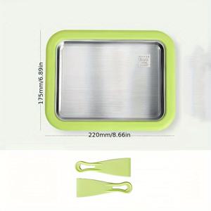 TEMU 3개 세트 DIY 메이커 - 어린이와 함께하는 여름 파티에 완벽한 304 스테인레스 스틸으로 제작된 이 컴팩트 요거트 및 믹서기는 가정용으로 편리한 도구입니다.