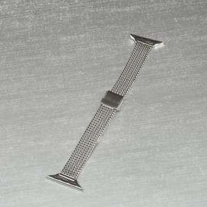 TEMU 스테인리스 스틸 체인 링크 애플워치 밴드 - 여성 & 남성용 슬림 드레시 메탈 스트랩, 42mm/41mm/40mm/38mm/46mm/45mm/44mm/49mm 시리즈 10-1 및 SE 호환, 더블락 접이식 클라스프, 고품질 합금 밴드