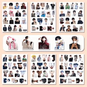 TEMU 100개 세븐틴 KPOP 아이돌 스티커 세트 - 자체 접착식, 독특한 패턴, 다양한 스타일, DIY 선물 포장, 휴대폰 장식, 컴퓨터, 기타용 | 팬을 위한 일상 및 오프라인 공연용 | 생동감 넘치는 디자인 | 쉽게 붙이는 스티커, Kpop 액세서리