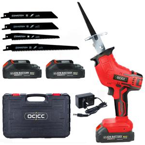 TEMU 국내발송 ocicc 무선 컷소 충전식 전기톱 체인톱 본품 + 배터리2개