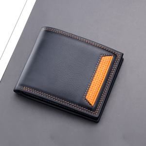 TEMU 1pc 남성용 지갑 PU 가죽 다기능 운전 면허증 가방, 삼중 접이식 9 카드 슬롯, 2 개의 대형 현금 슬롯, 세련된 디자인의 다기능 지갑