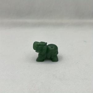 TEMU 1pc, 손으로 그린 천연 아벤투린 옥석, 코끼리 조각상 갈망, 코끼리 조각상, 천연 코끼리 아트웨어 장식