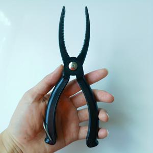 TEMU 미끄럼 방지 그립이 있는 내구성 있는 물고기 제어 플라이어 - 낚시꾼과 애호가를 위한 필수 낚시 도구, 주방 및 식사 액세서리