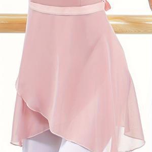 TEMU 여성용 우아한 스케이트 스커트 - 신축성 없는 원단, 레이스업 백 조절 가능 허리, 발레, 요가, 댄스, 헬스, 데일리 - 봄/여름/가을 운동 및 공연복 - Newchaos, 댄스 스커트, 발레 스커트, A라인 스커트, 튼튼한 구조