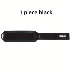 TEMU 1pc VALEO 발목 스트랩 - 패딩으로 모든 크기에 적합, PU 글루트 킥백 발목 스트랩, 남성 및 여성용, 운동, 바디워크, 다리 확장, 허벅지 추방 및 하체 운동에 이상적, 블랙, 블루, 퍼플, 그린, 화이트 스니커즈, 체육관 장비|조절 가능한 발목 지원|내구성 있는 발목 지원, 발목 지원