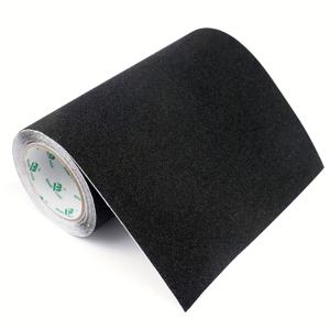 TEMU 5M x 300mm 미끄럼 방지 안전 테이프, 80 Grit 고사암, 방수 접착식 스플래시 테이프, 내구성 및 재사용 가능, 계단, 욕실, 수영장, 사무실 용 - 플라스틱, 유리, 금속, 돌에 대한 실내 및 실외 사용.