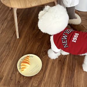 TEMU 소형~중형 개 및 고양이용 코지 베이스볼 재킷 - 따뜻한 가을/겨울 의류, 손세탁 가능