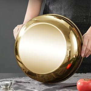 TEMU 1pc 스테인레스 스틸 혼합용 그릇, 거울 마감, 청소가 쉬움, 충전되지 않음, C / 356°F 온도 등급, 베이킹, 빵 및 디저트 만들기, 샐러드, 얼굴 마스크, 핫팟, 채소 세척용 그릇