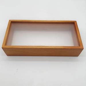 TEMU 1개 양면 아크릴 투명 창문이 있는 목재 디스플레이 캐비닛 프레임 세트, 건조 꽃 공예 및 방 장식용 쉐도우 박스, DIY 쇼케이스 우드 박스 프레임 (건조 꽃 액세서리 미포함)