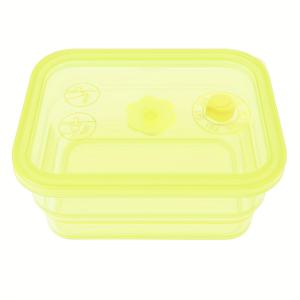 TEMU 실리콘 재료와 식품 신선도 상자 500ml, 1000ml, 15000ml 세 가지 스타일의 주방 반투명 실리콘 신선도 보관 상자, 멜론 및 야채 고기 냉장고 분할 보관 상자(뚜껑 포함)